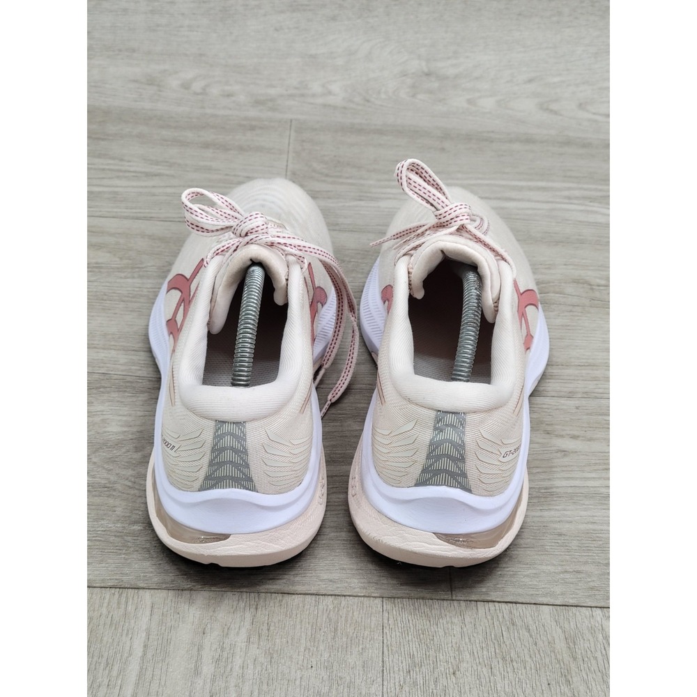 Asics Women's Light Pink and Dusty Rose Running Shoes - Picture 4 of 13